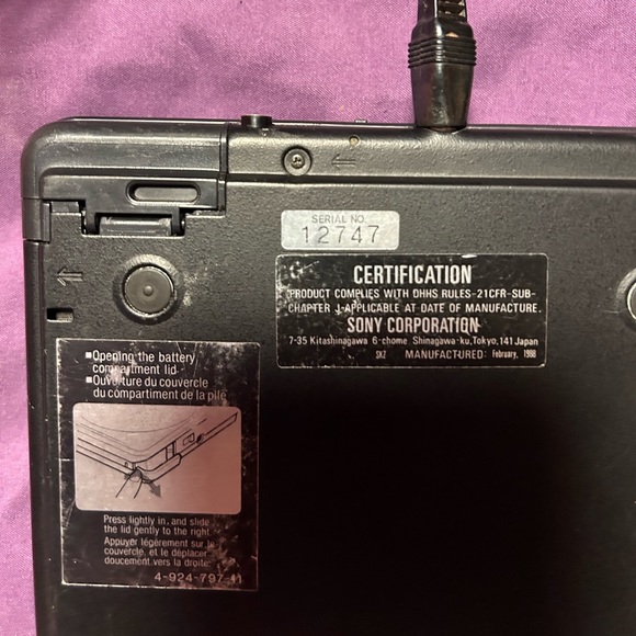 Sony Diskman cd player working condition - Picture 7 of 8